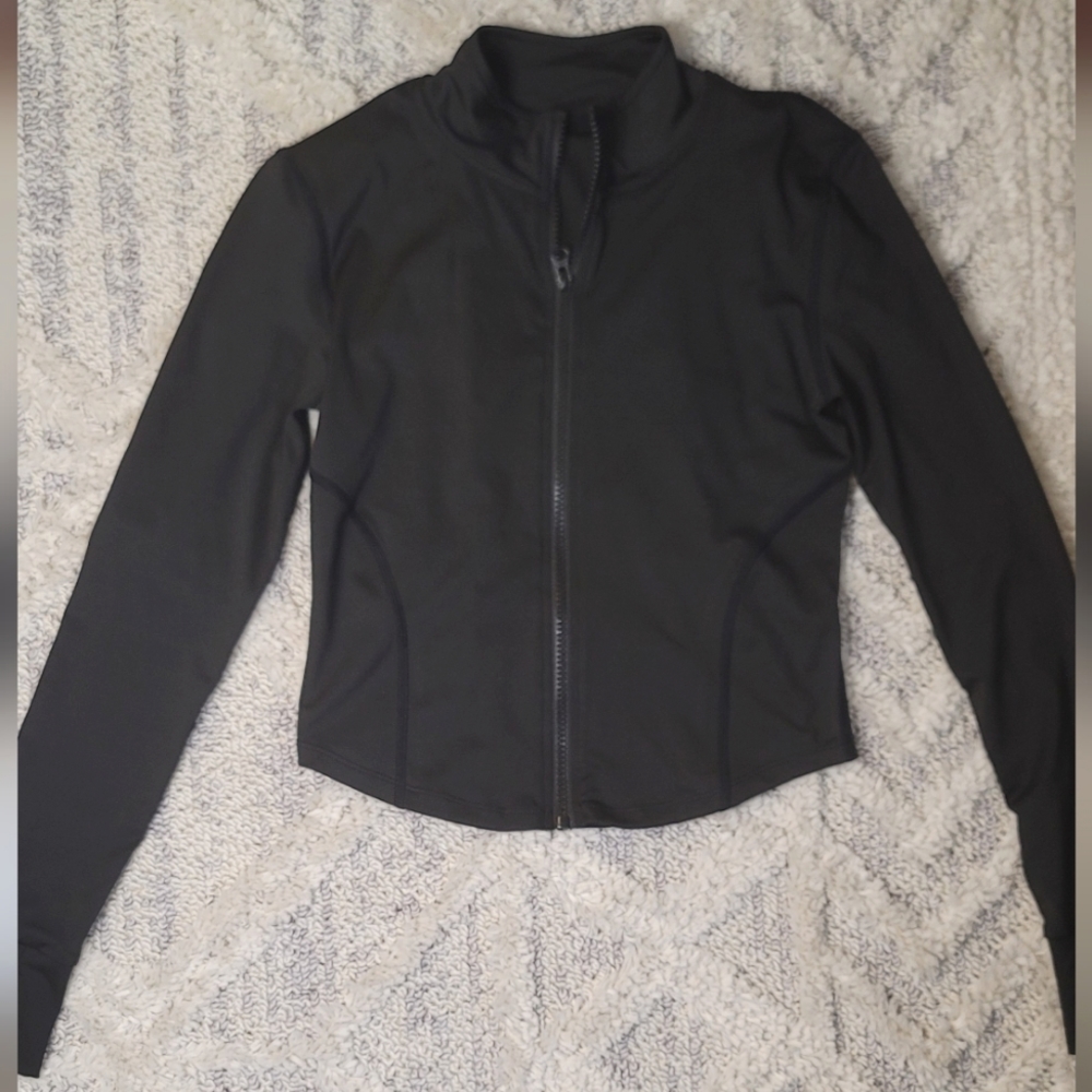 Black athletic jacket